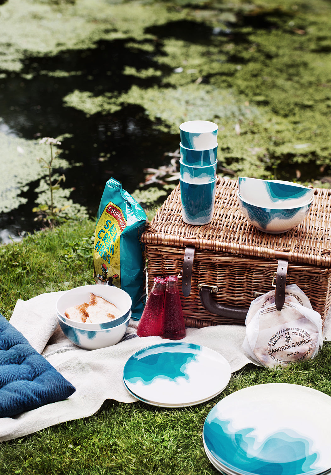 Rick Stein melamine tableware