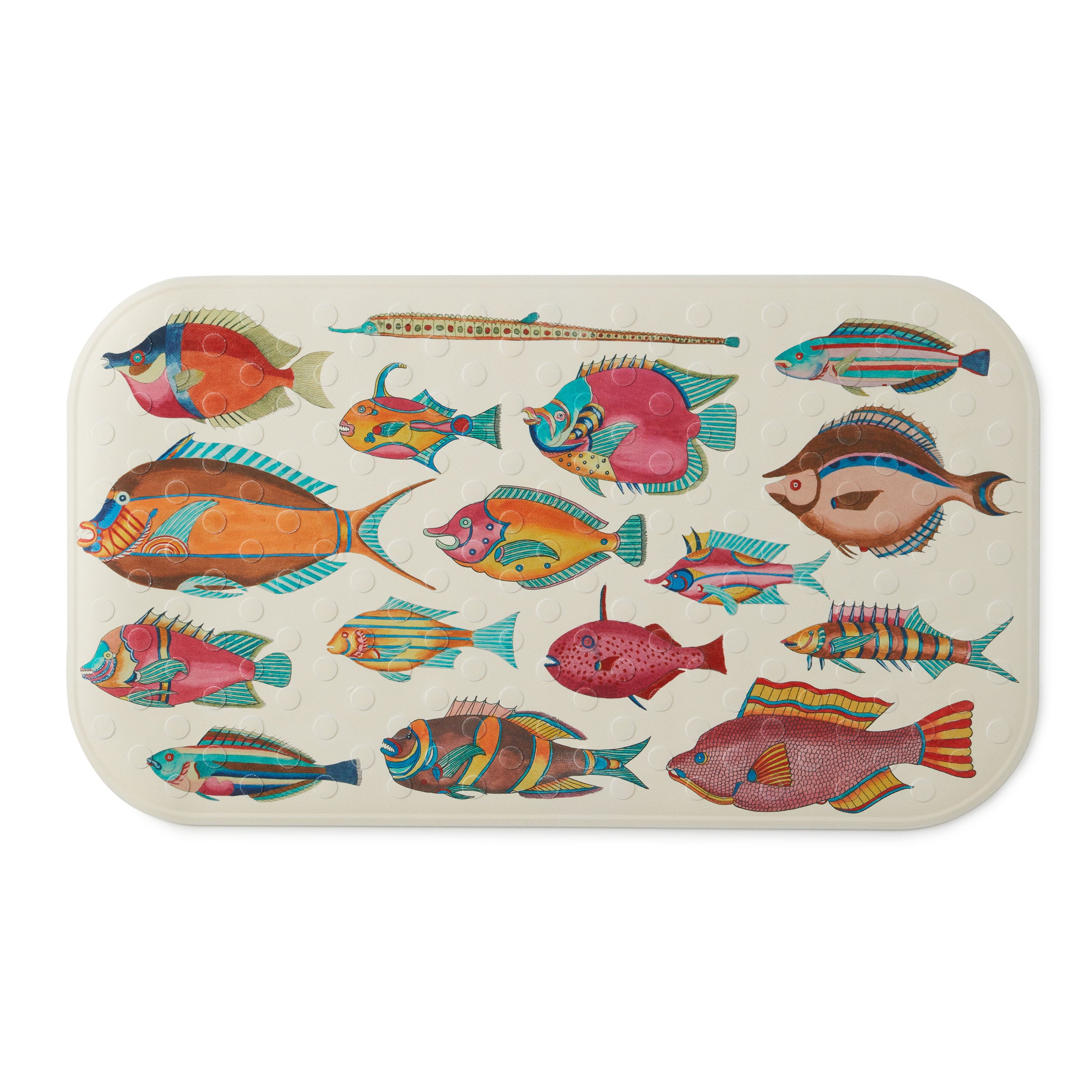 Fantastical Fish In Bathmat