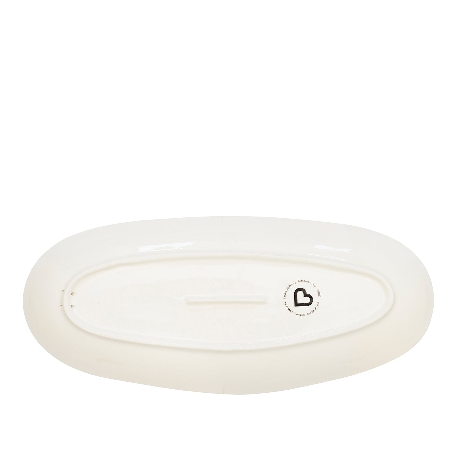 Oval Platter Seahorse Lauwd Femelle