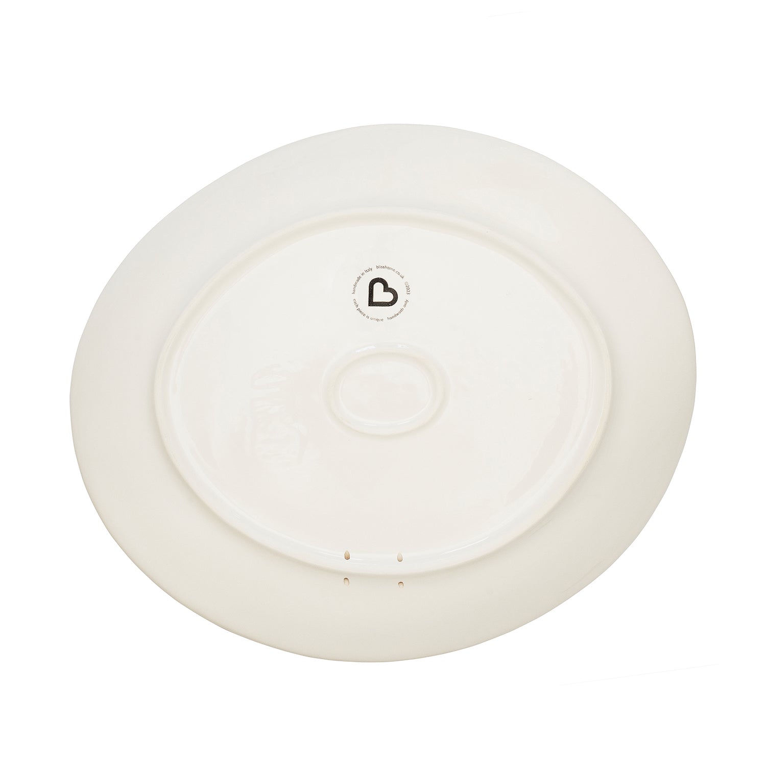 Oval Platter Krabbe