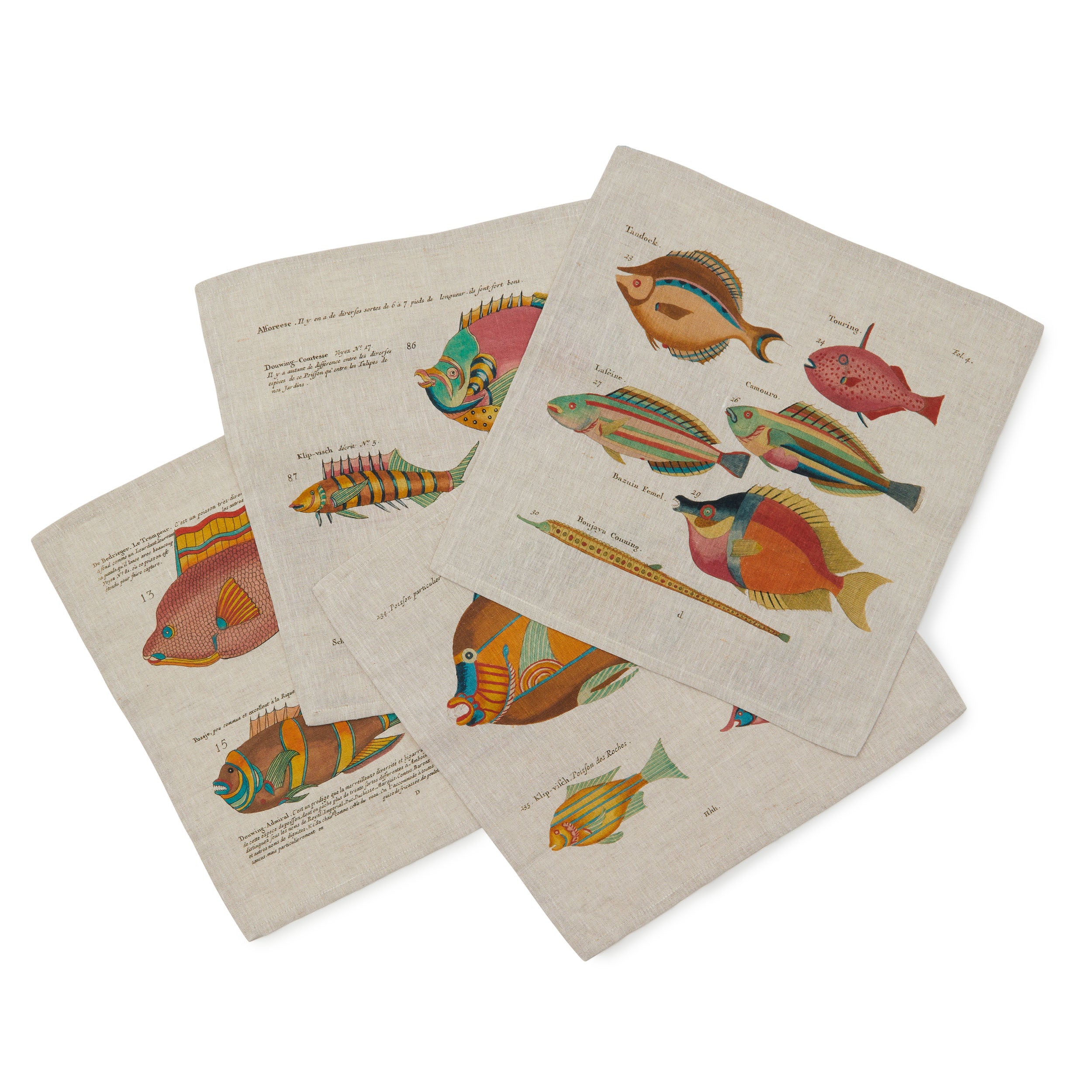 Napkin Set of 4, 100% Linen