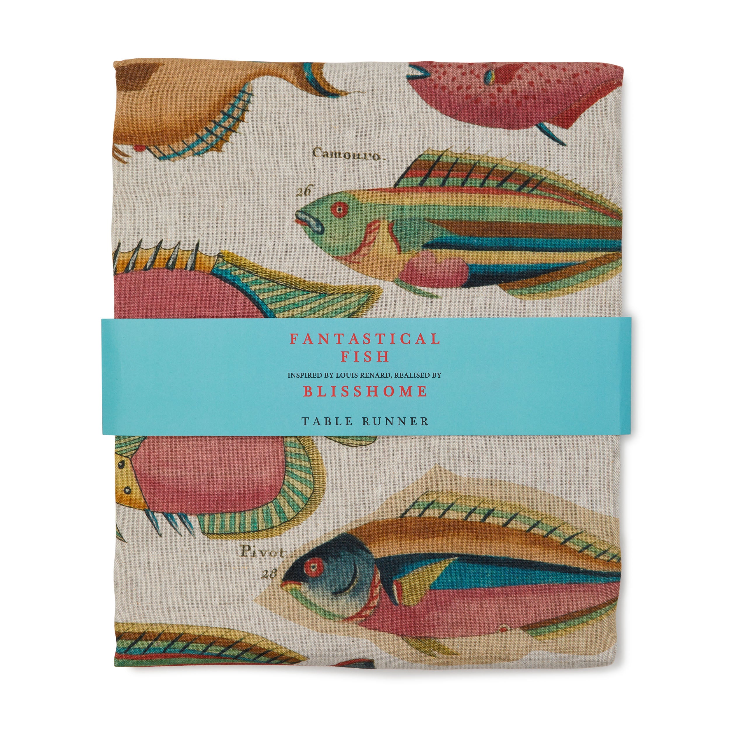 Fish Table Runner 250x40cms
