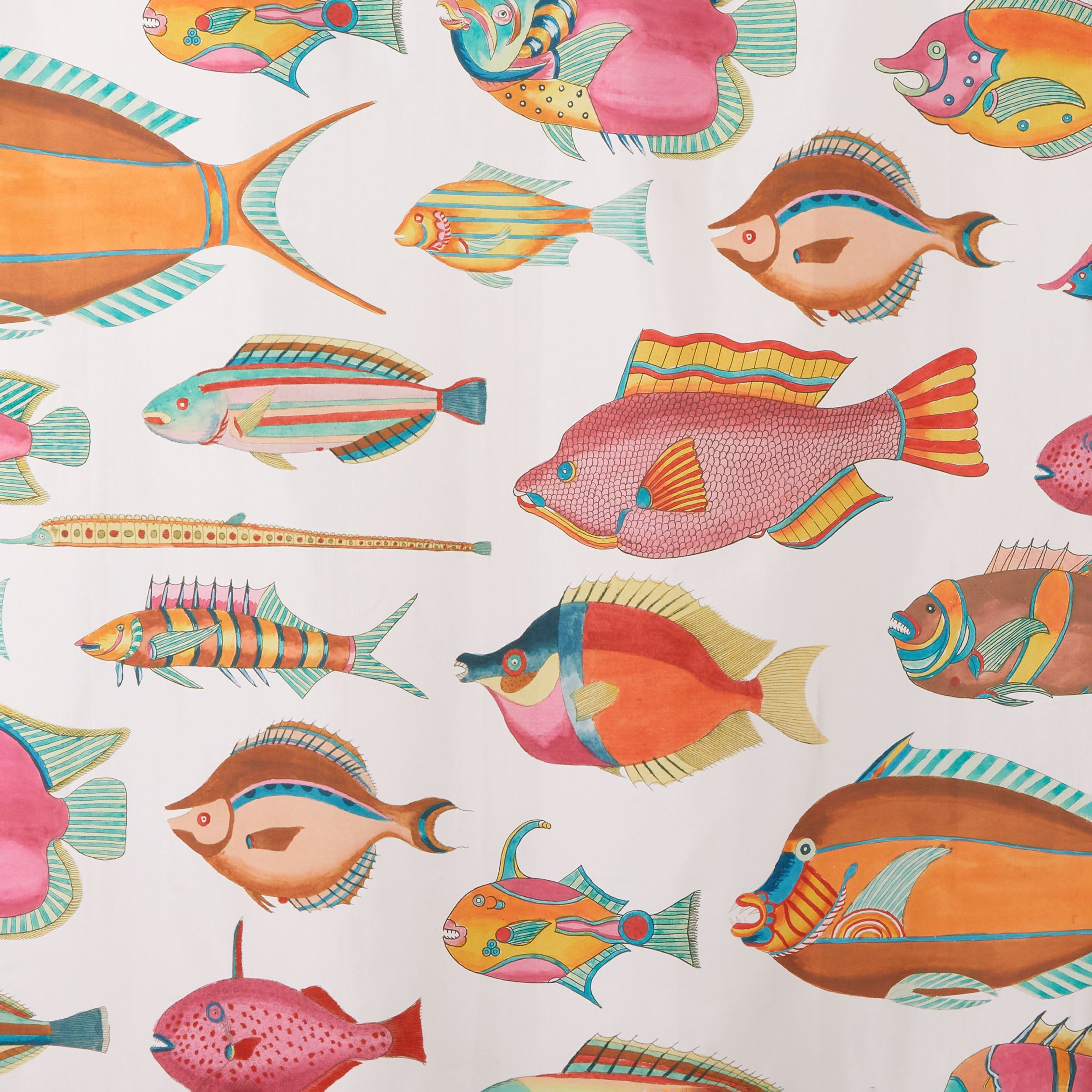 Fantastical Fish Shower Curtain