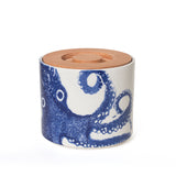 Storage Jar Octopus Blue