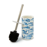 Mackerel Toilet Brush and Holder