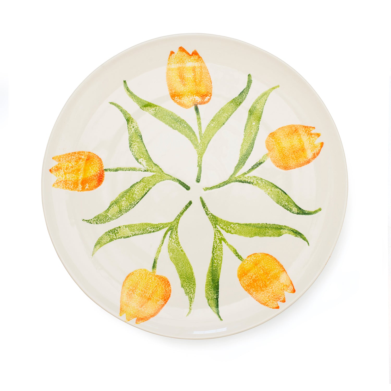Tulips Round Platter 36cm