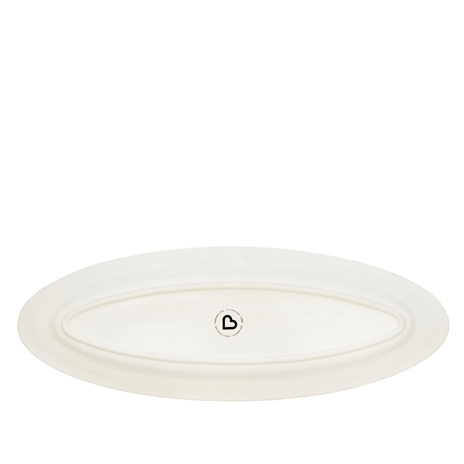 Tulips XL Oval Rimmed Platter 57cm