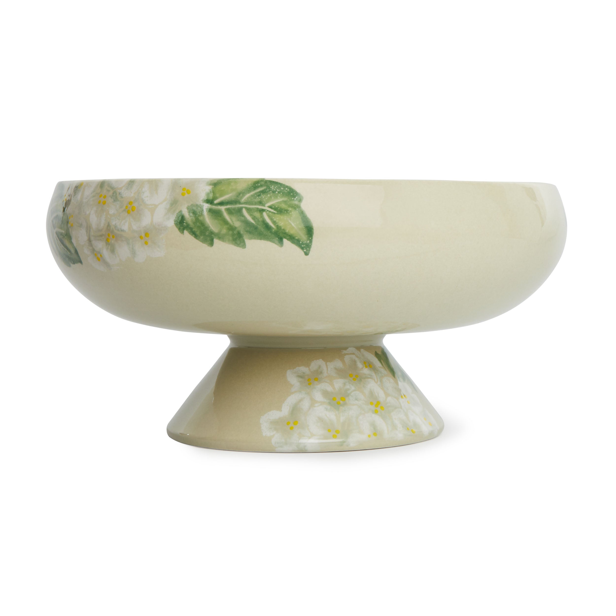 Hydrangea Centrepiece Bowl Grey/Green
