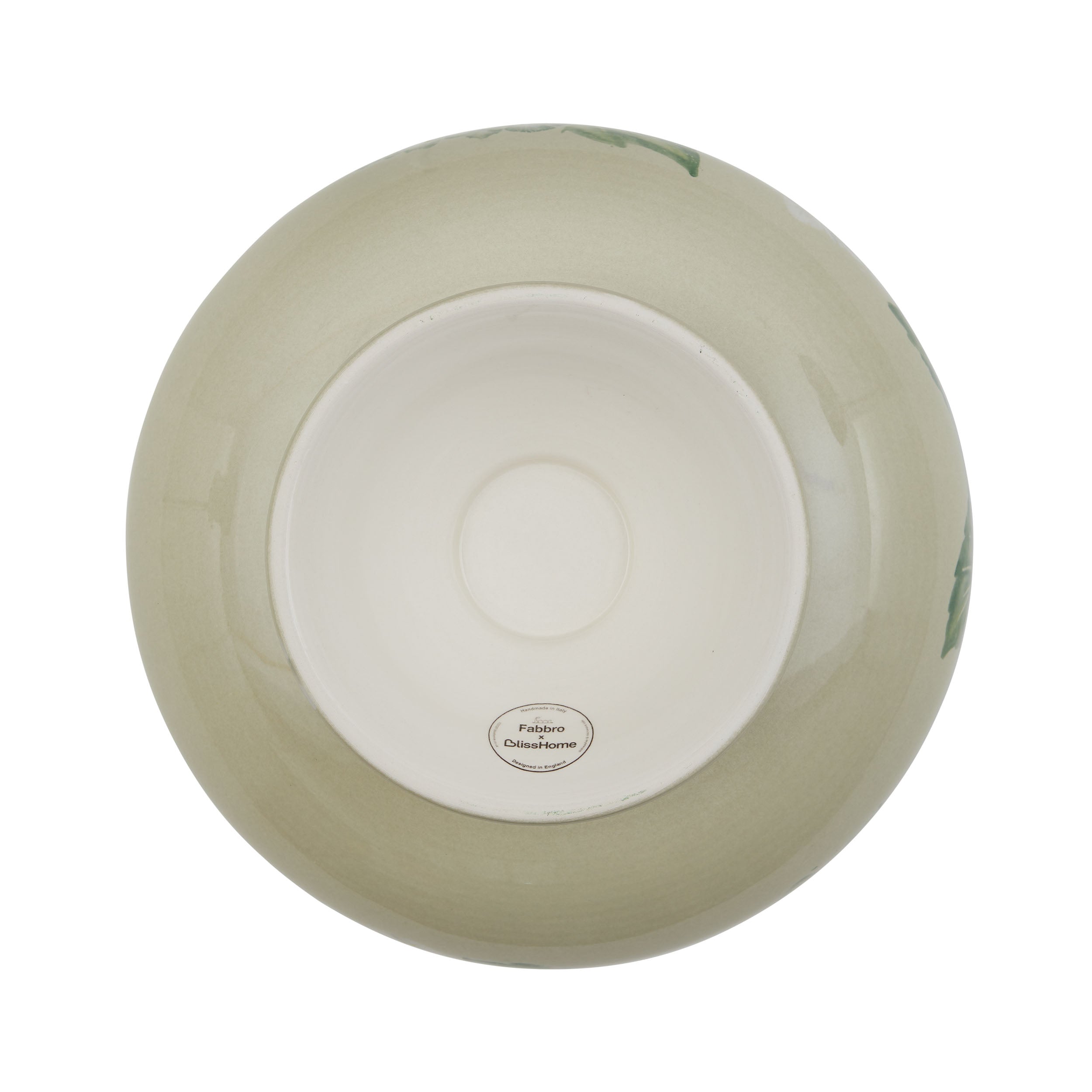 Hydrangea Centrepiece Bowl Grey/Green