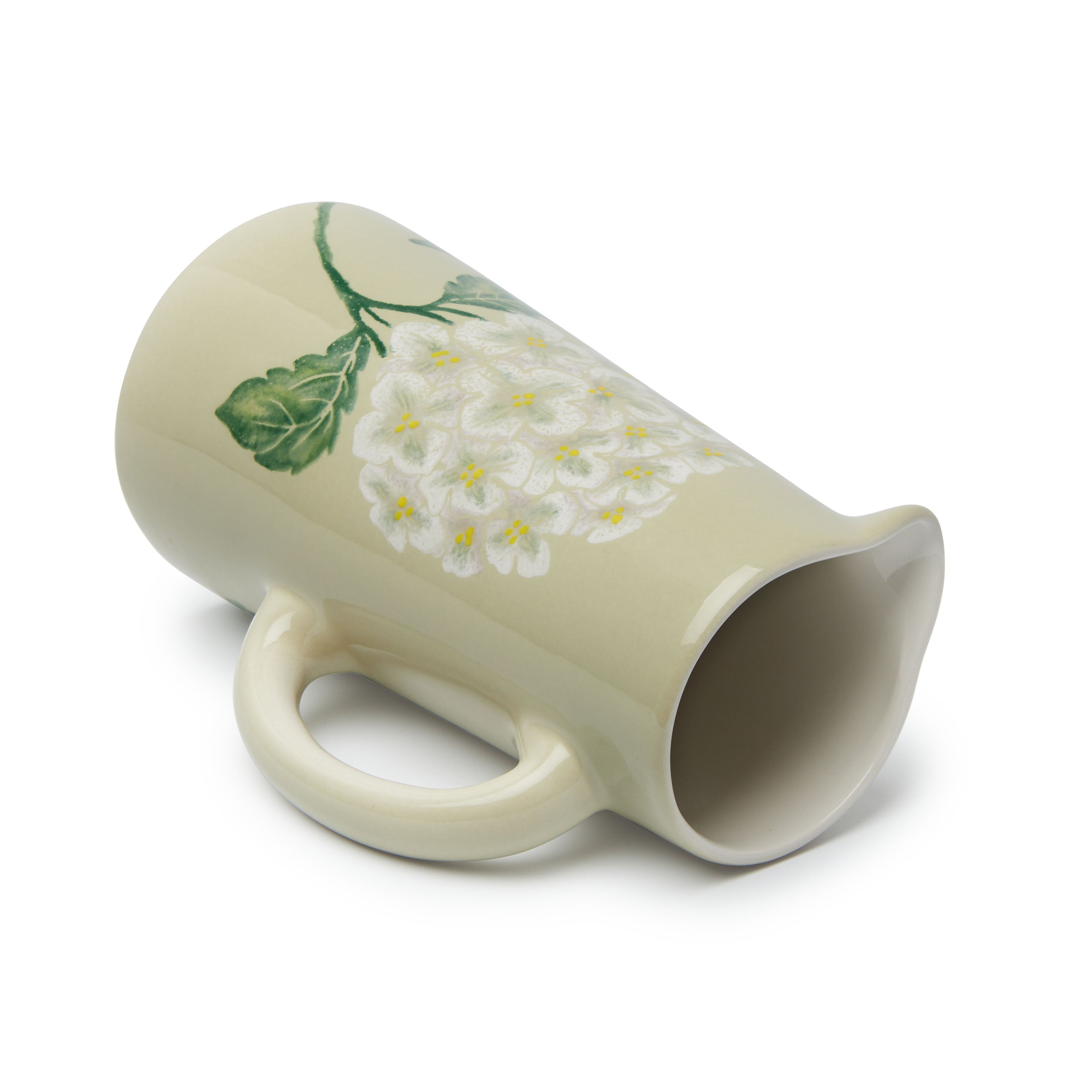 Hydrangea Tall Jug Grey/Green