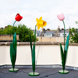 Tulip Floor Lamp Yellow by BlissHome