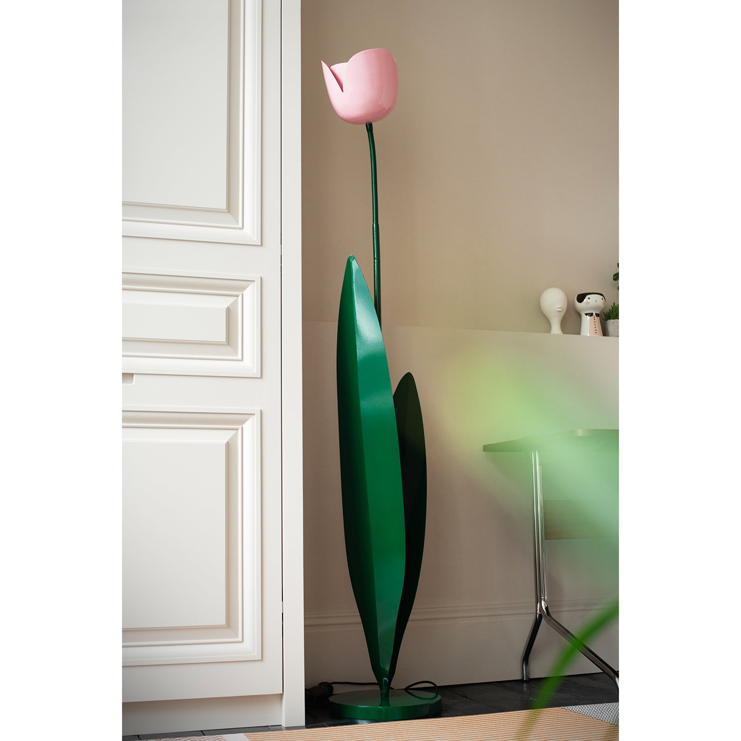 Tulip Floor Lamp Pink by BlissHome