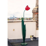 Tulip Floor Lamp Red by BlissHome