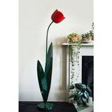 Tulip Floor Lamp Red by BlissHome