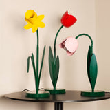 Tulip Table Lamp Pink by BlissHome