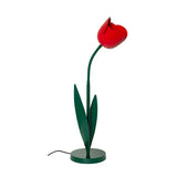 Tulip Table Lamp Red by BlissHome