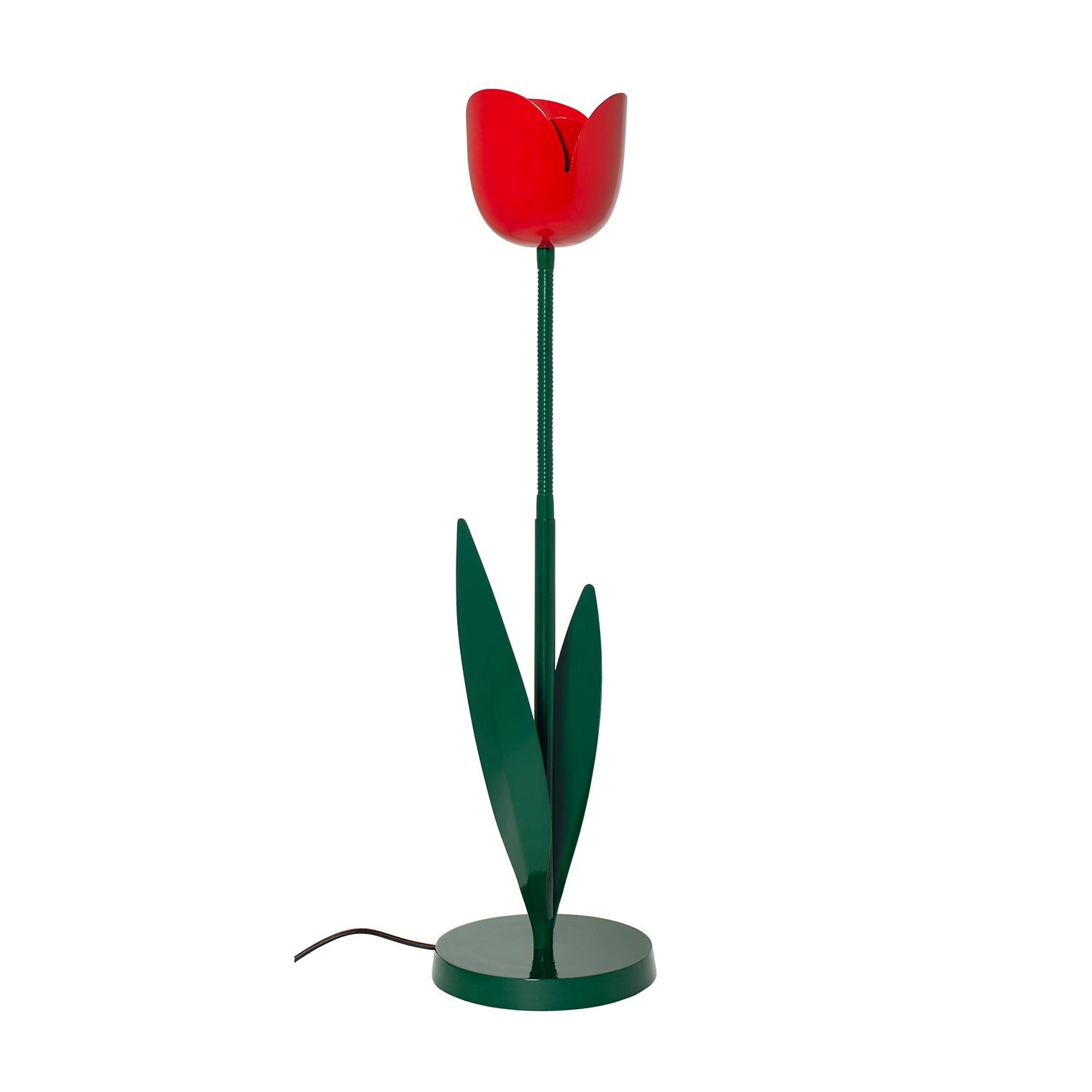 Tulip Table Lamp Red by BlissHome