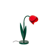 Tulip Table Lamp Red by BlissHome