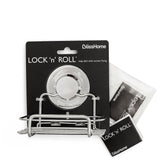 Lock n Roll Chrome Wire Suction Soap Dish