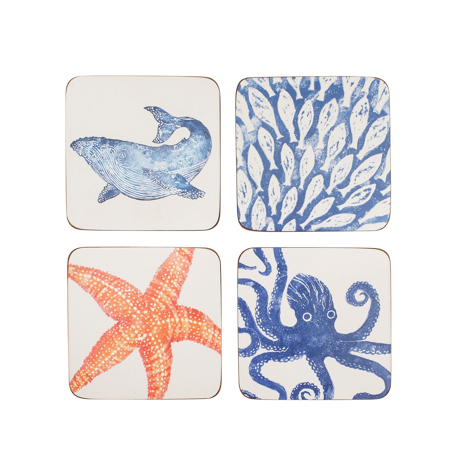 Creatures Coasters Set/4