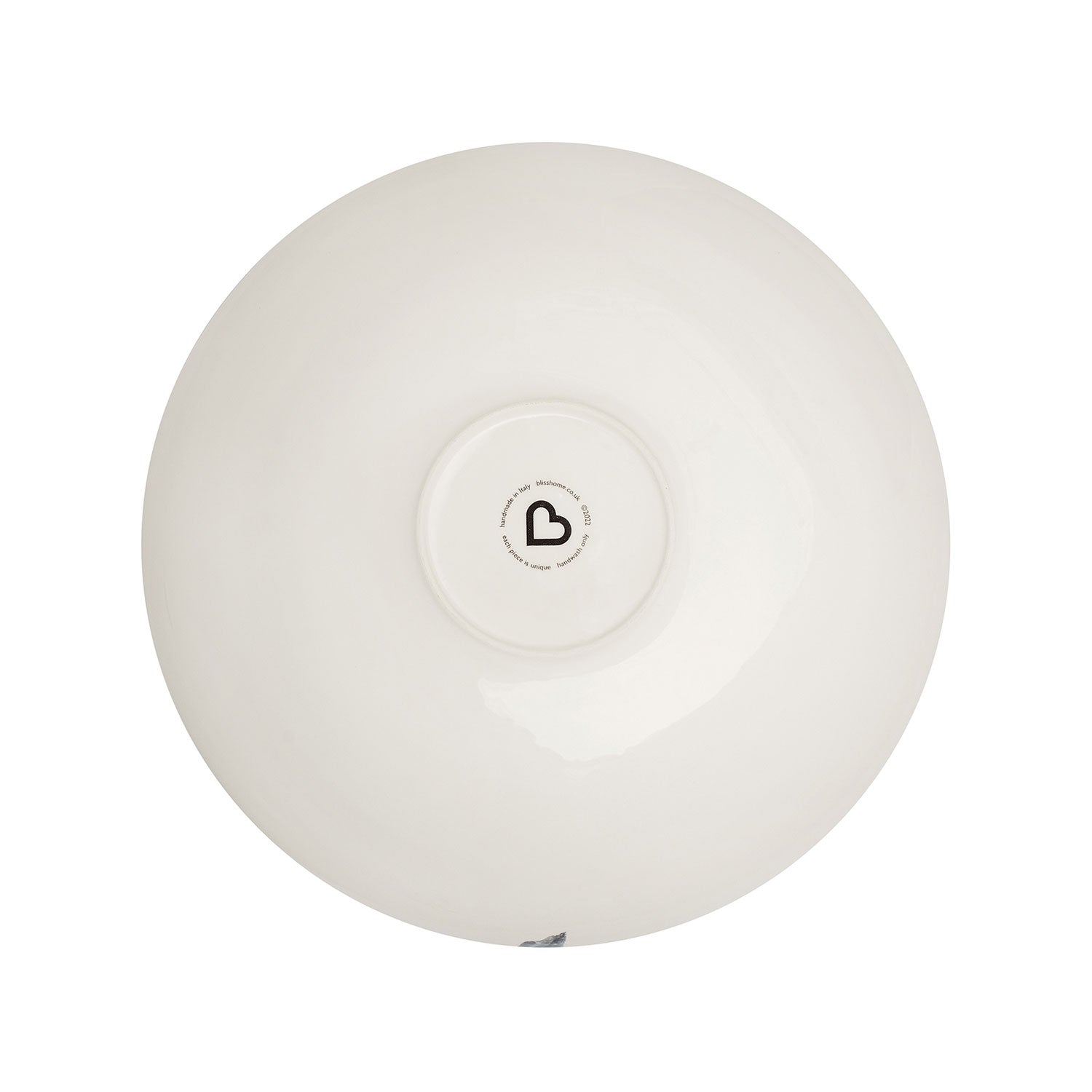Extra Large Serving Bowl Dolphin