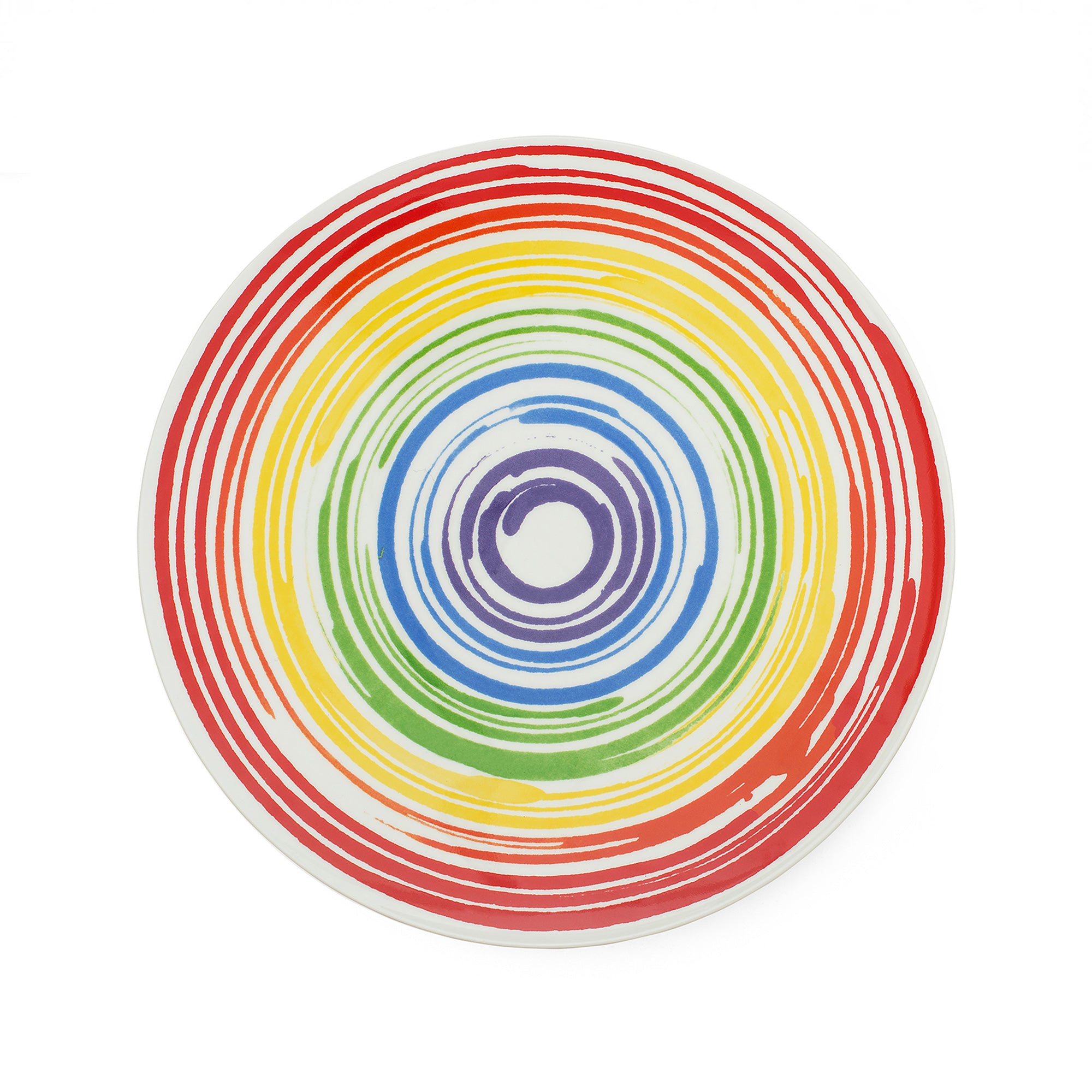 Pure Prue Platter Inky Spiral Lines