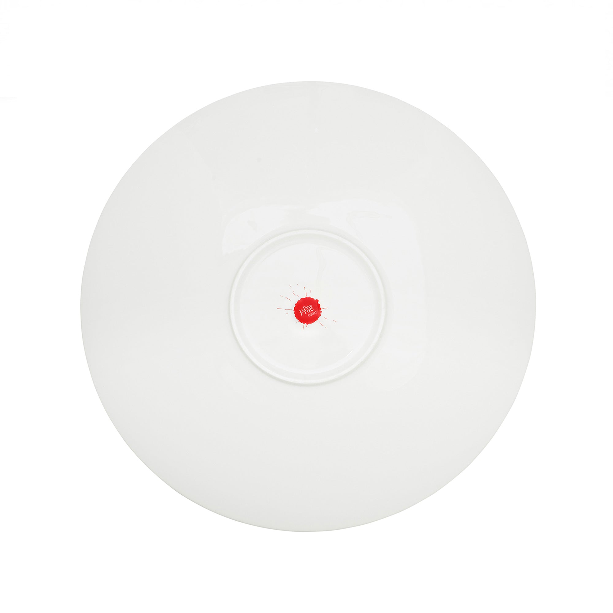 Pure Prue Platter Inky Spiral Lines