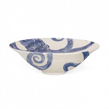 Salad Bowl Octopus Blue: click to enlarge