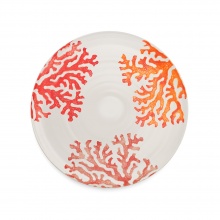Dinner Plate Coral Red