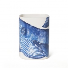 Utensil Pot Whale Blue