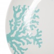 Serving Dish Large Coral Blue